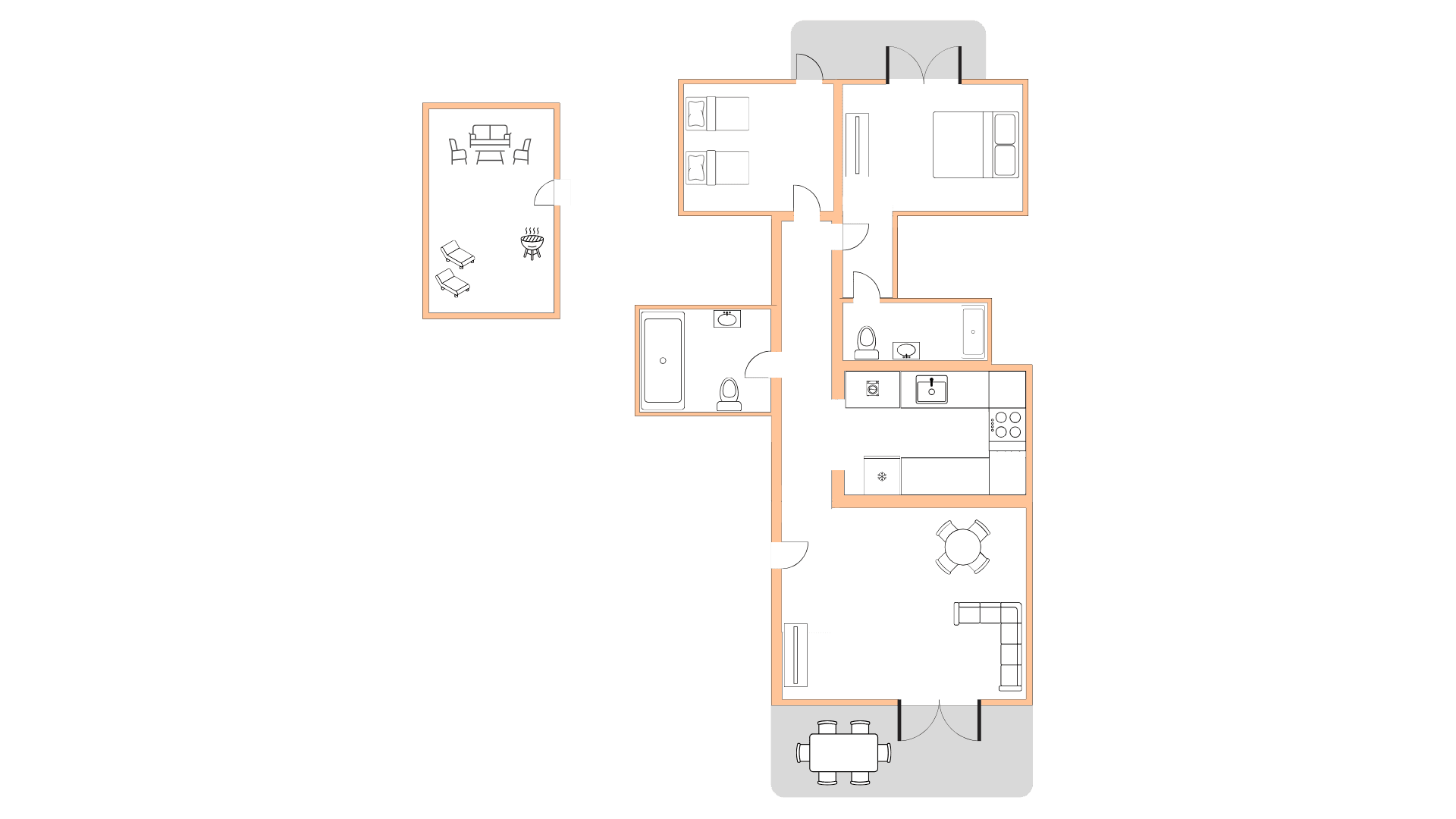 Apartment floor plan